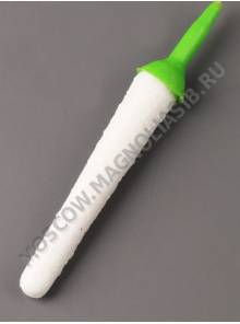 Пестик белый с подложкой для латексной каллы 8 см. (1124, 1088)