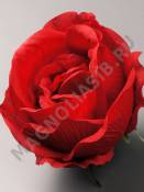 Роза "Кремовая" хлопок 10см (бел крас мол-роз роз б-мал жел)