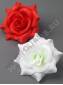РАСПРОДАЖА Москва***Роза хлопок  4сл 9см (крас)