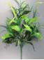  Нога для букета с листом лилии и усами 10гр 48см