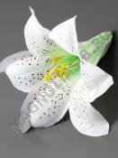 Лилия глубокая хлопок 1сл 12.5см без тычинки (бел перс роз фиол) (тыч см.2200, 2205, 2211)