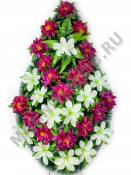 Венок "Оникс" с колокольчиками выс. 105/120см шир. 60см