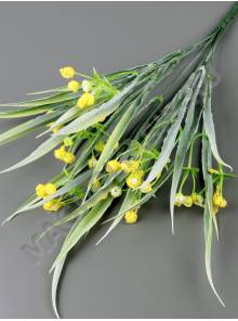 Букет шариков посыпанных 7гр 42см(бел сир роз желт)