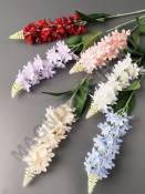 Ветка дельфиниума 68см (бел борд гол перс роз сир)