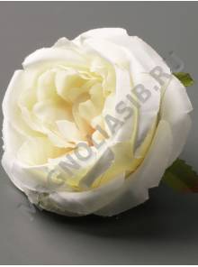 Роза пионовидная флористическая шелк 10,5см (1.мол 2. крем 3.пеп-роз 4.сир 5.борд 6.роз 7.крас)