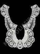 Декоративный элемент для платья "Кружевная грудка"