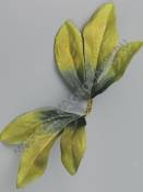  ***Лист пиона двойного матовый хлопок 20см