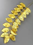 Ветка Рускуса 37/56см ( золото серебро)