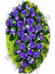 Венок элитный  "Джелато".128/147см шир.76см