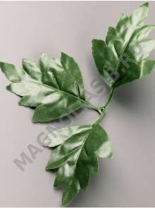 Лист хризантемы тройной  7/16см