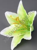 Лилия натуральная хлопок 16см без тычинки(бел красн сир лай гол жел роз) (тыч см. 2200. 2203 2211)