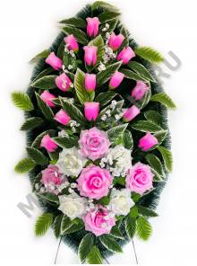 Венок " Вечность" выс. 100/130см шир. 55см