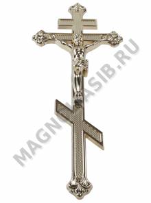 Крест на гроб Польский  пластмассовый с  металлизацией золотом41*2