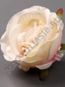 Роза "Кремовая" хлопок 10см (мол-роз крас свек карам жел сир )