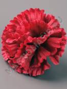 Гвоздика шёлк 3сл 10.5см (бел кр син зел сливоч фио лайм оранж жел сир борд гол пеп-сир)