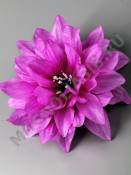 Георгин Лавендер неткан. 5 сл 17см(бел красн син жёлт сир пеп-роз микс)