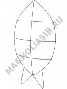 Каркас объемный Решетка 120/140 см ш. 70 см