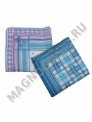 Лоскут мужской ситец 31*28 см.