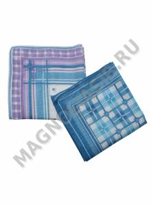 Лоскут мужской ситец 31*28 см.