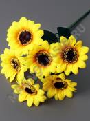 Букет подсолнухов 6гр 27см  