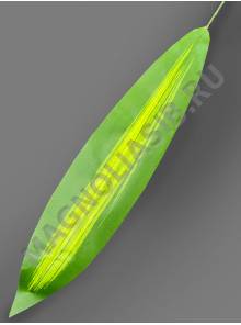 Лист тканевый Щучий хвост малый 31/45см (св-зел)
