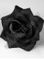 Роза бархат 5 сл 15.5 см (черная)/К