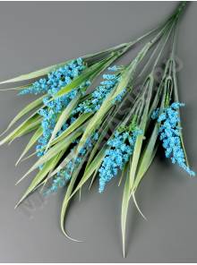 Букет кукурузок 7гр 40см (бел син желт)