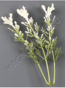 Добавка веточка тройная посыпанная 11см (бел т-сир) 