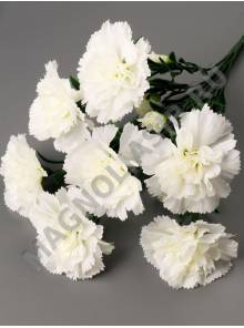 Букет гвоздик на пластмас ножке  7гр 43см (микс)