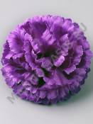 Гвоздика шёлк 4сл 11.5см (крас бордо сир фио мал)