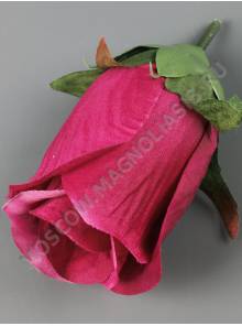 Бутон розы плотный шелк 2сл 10см (лайм роз перс свек св-роз микс)/К