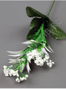 Москва Ветка с посыпанными гроздями 32см (лайм)