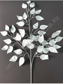 Москва. Ветка фикуса белого 61см