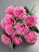 Букет хризантем 11гр 42 см (бел крас роз сир оран перс)