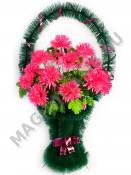 Корзина с гвоздиками выс.80/90см ш.45см