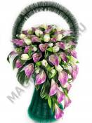 Корзина с калами  выс.115/130см шир.60см