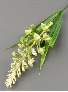 Колосок цветущий с травкой пластм 44см (бел желт роз сир)