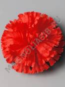 Гвоздика шёлк 4сл 10.5см (бел син фиол борд роз сливоч лайм сир зел гол пепел-сир)