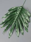 Лист пальмы шелк 22/37см 