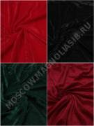 Бархат гладкий шир.150 см.(зелен)(пл-ть 5,5 м в 1 кг) 