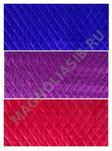 Бархат стеганный (синтепон №60) 145 см(крас борд)