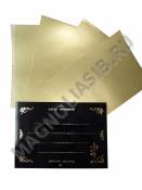 Табличка металлическая  с комплектом букв 25*17.5см