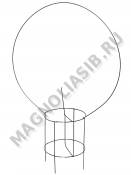 Каркас мет. Корзина Боченок средний (пров.3 мм) выс. 65/75см  ш.50см