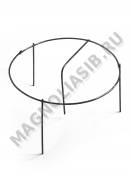 Каркас мет. Клумба малая (пров.2,5мм) выс.10см ш.17см с цветником