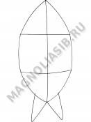Каркас мет. Капля с 3 перемыч (провл 3,5 мм) 115/135 см ширина 60 см 