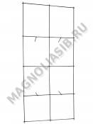  Каркас мет. Цветник (пров.3,5мм) выс.15см ш.45см д.100см