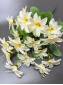 Букет диких лилий со светлой зел.  7гр*3цвет 46см (бел крас гол сир перс роз-лим)