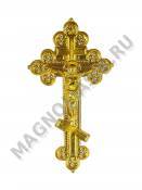 Накладка из фольги Крест с распятием большой 380*185 мм 