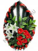 Венок "Кармэн" выс. 85/100см шир. 50см
