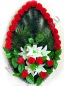 Венок "Лигея" выс. 85/100см шир. 50см